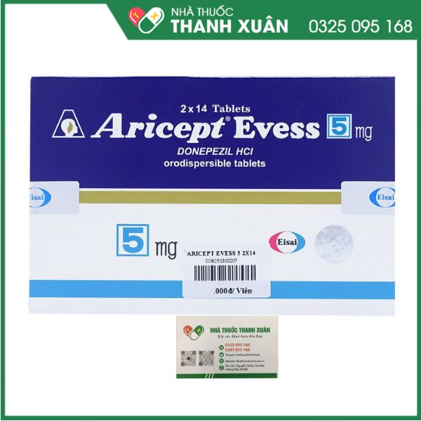 Aricept Evess 5mg thuốc điều trị sa sút trí tuệ